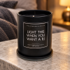 Light This When You Want A BJ® Candle
