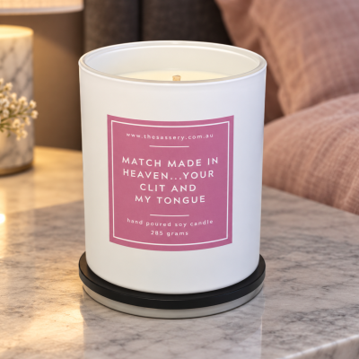 Match Made In Heaven...Your Clit And My Tongue Candle