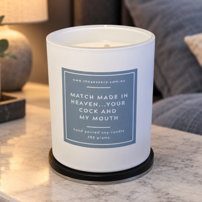 Match Made In Heaven...Your Cock And My Mouth Candle