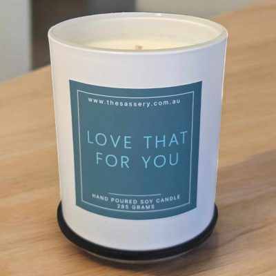 Love That For You - Schitts Creek Candle