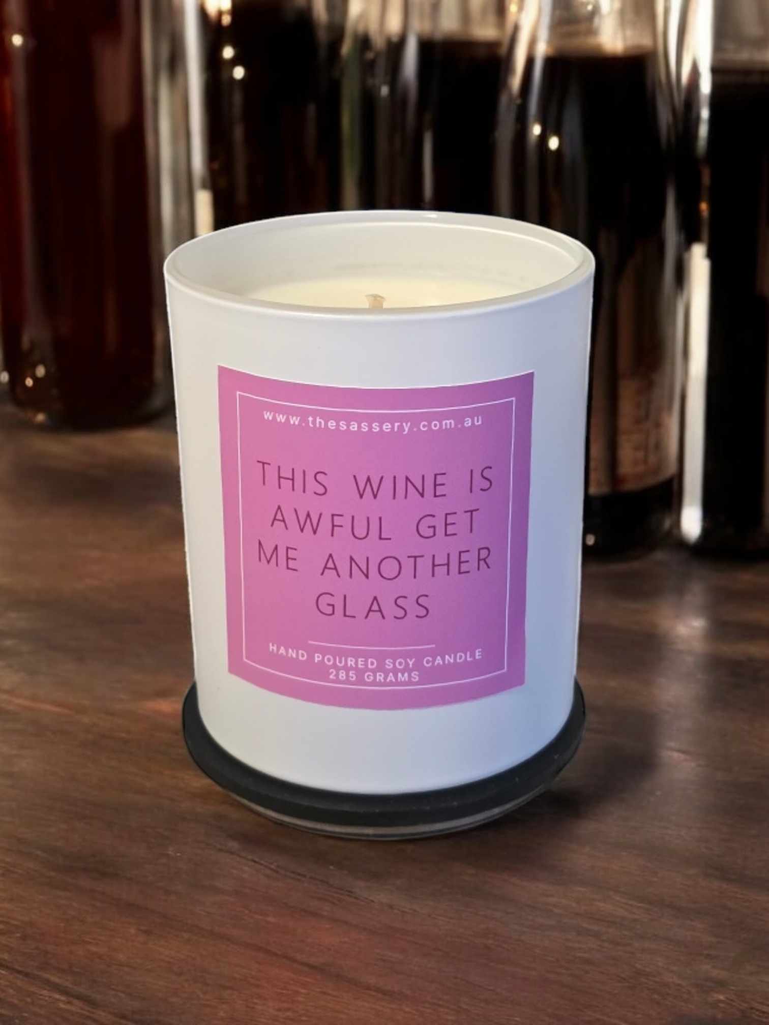 This Wine Is Awful Get Me Another Glass - Schitts Creek Candle