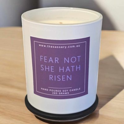 Fear Not She Hath Risen - Schitts Creek Candle