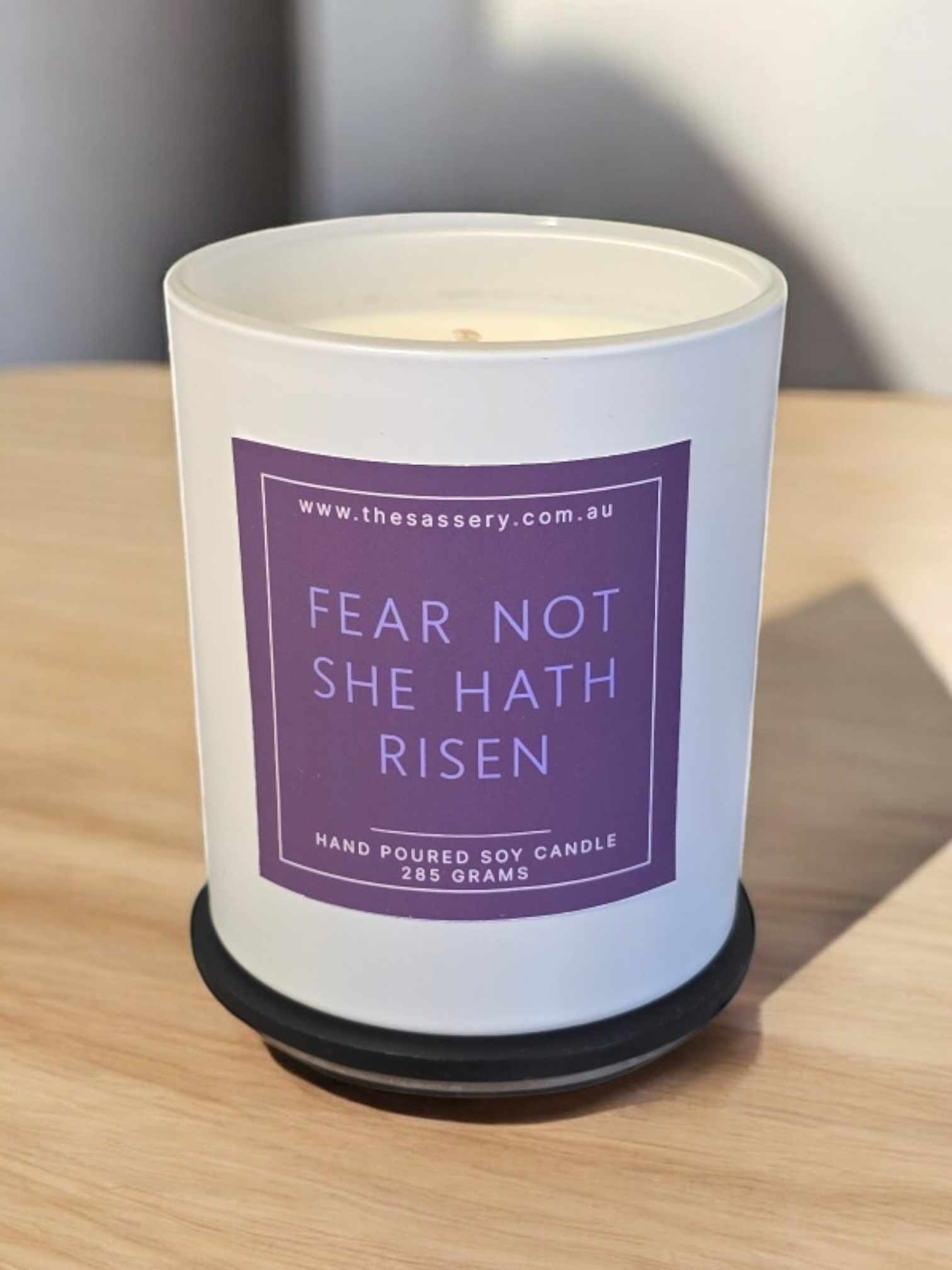 Fear Not She Hath Risen - Schitts Creek Candle