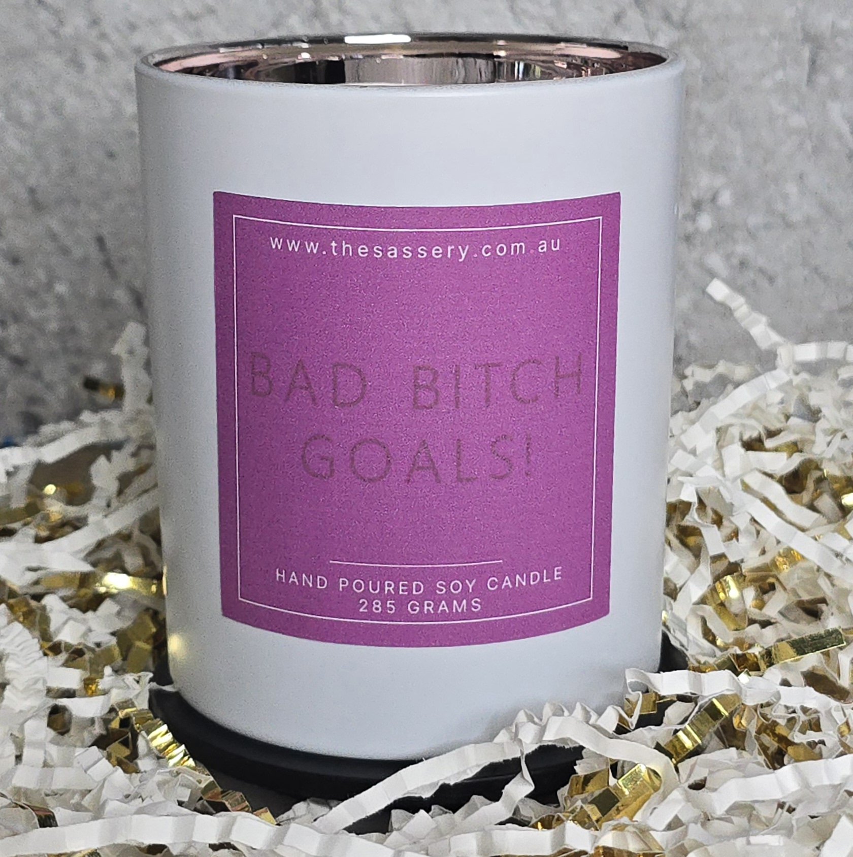 Bad Bitch Goals Candle